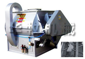 Machts18.5kw Tweeling - het Voer van de Schachtpeddel het Mengen zich Machine voor Plak, Blok, Complexe Vorm