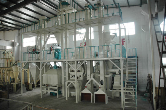 Dubbel - de Micro van de Peddelmixer - de Productielijn van het Molen Dierenvoer met Druppeltype HKJ45